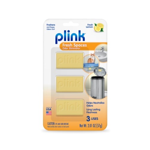 Plink Fresh Spaces Garbage Odor Eliminator, 3 Count