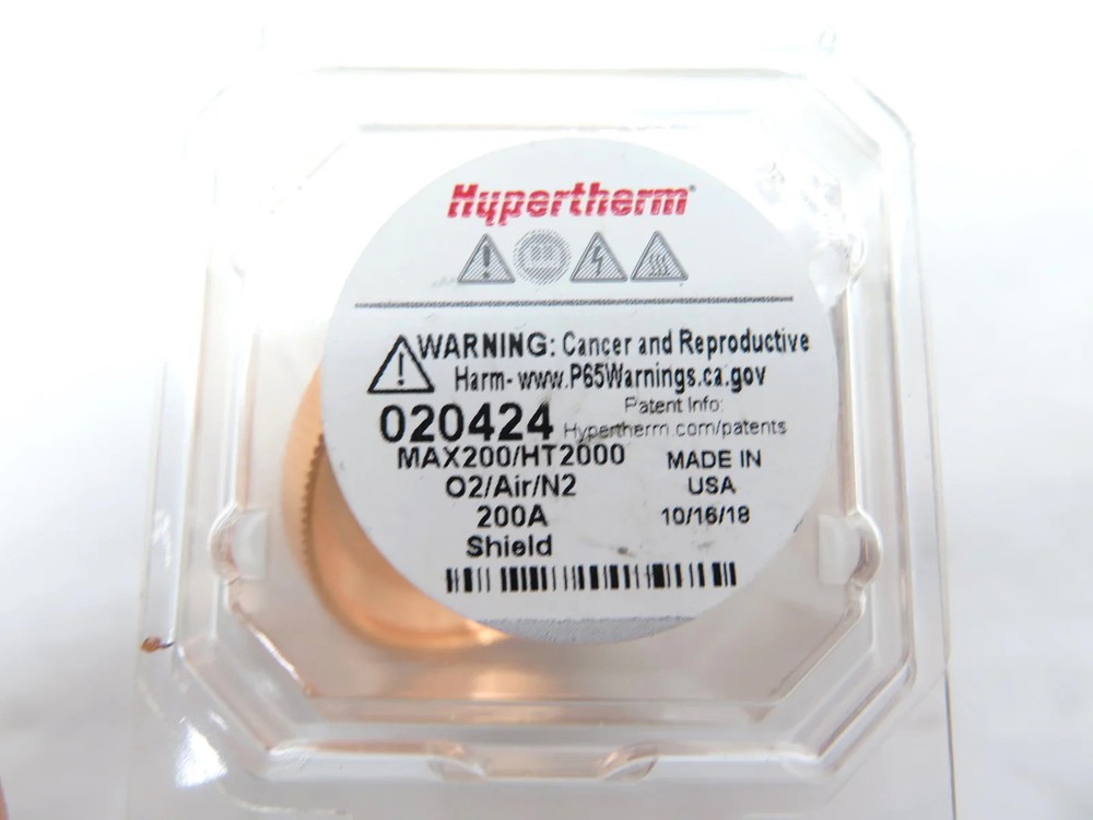 Hypertherm 020424 Plasma Cutter Shield Cap