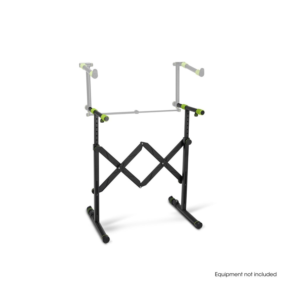 Gravity GKSAKS01B Foldable Keyboard Stand W/ Adjustable Width Height & Arm Depth