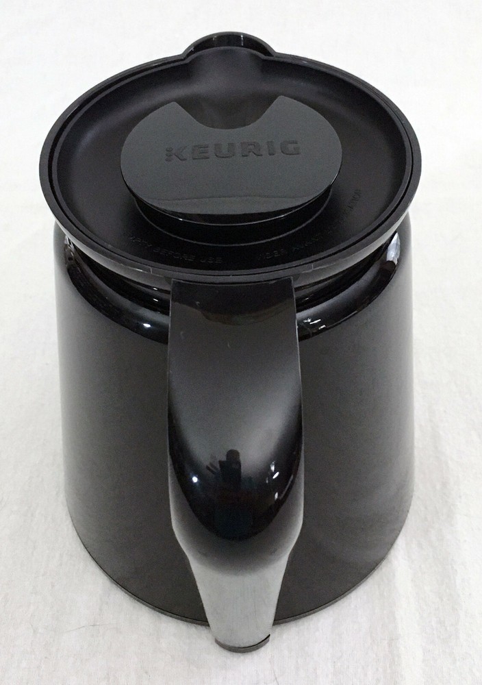 Genuine Keurig 2.0 Carafe 7" Black Handle EUC