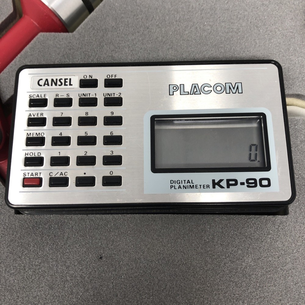 PLACOM KP-90 Digital Planimeter Roller Type KP90