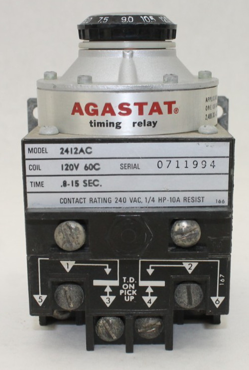 Agastat 2412AC Timing Relay