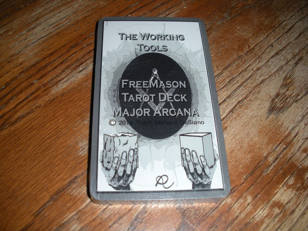 The Working Tools, Freemason Tarot Deck, 22 Major Arcana