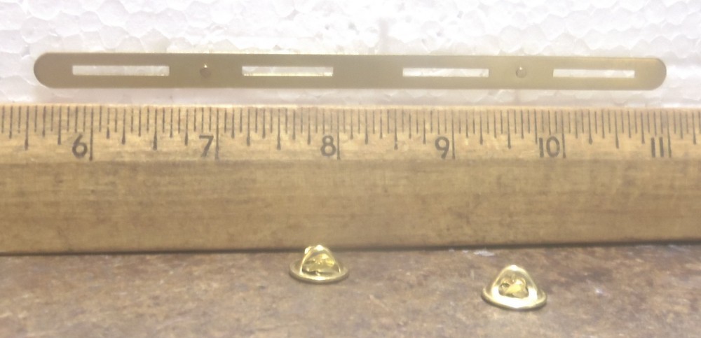 Brass Four Ribbon Bar Holder