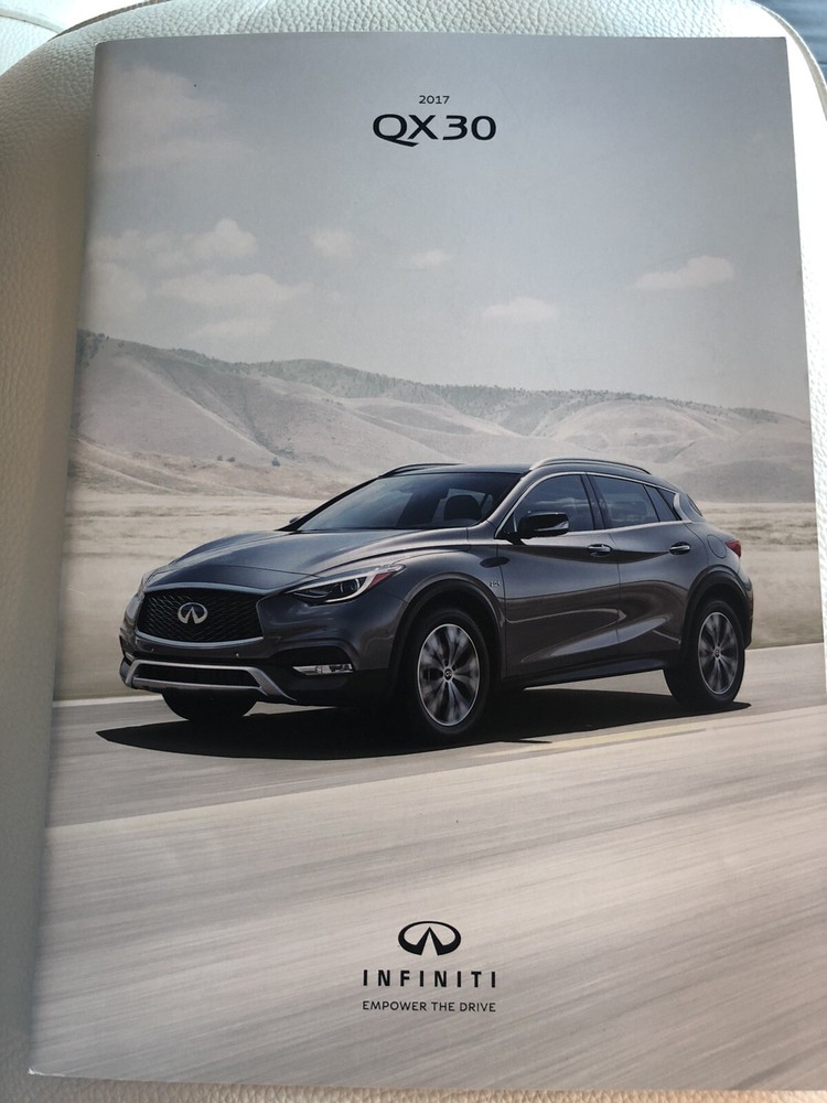 2017 INFINITY QX30 32-page Original Sales Brochure