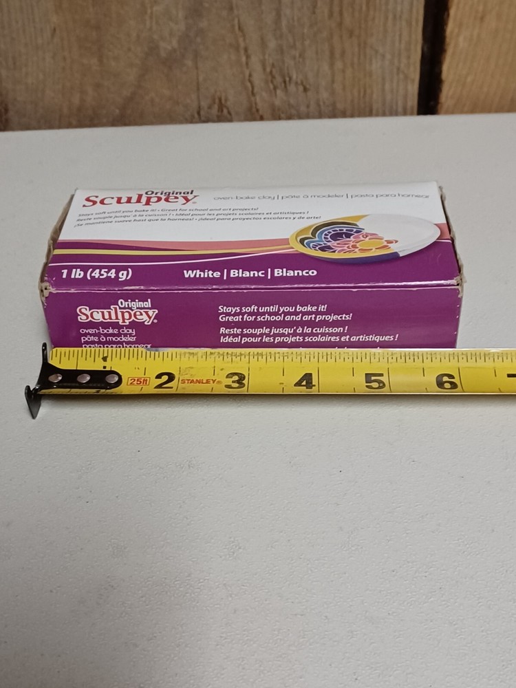 Sculpey Polymer Clay 1 Lb. White