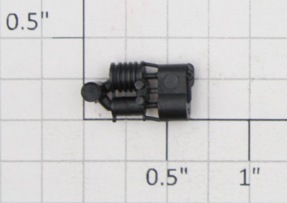 Roundhouse 22205 HO Black Plastic Compressor