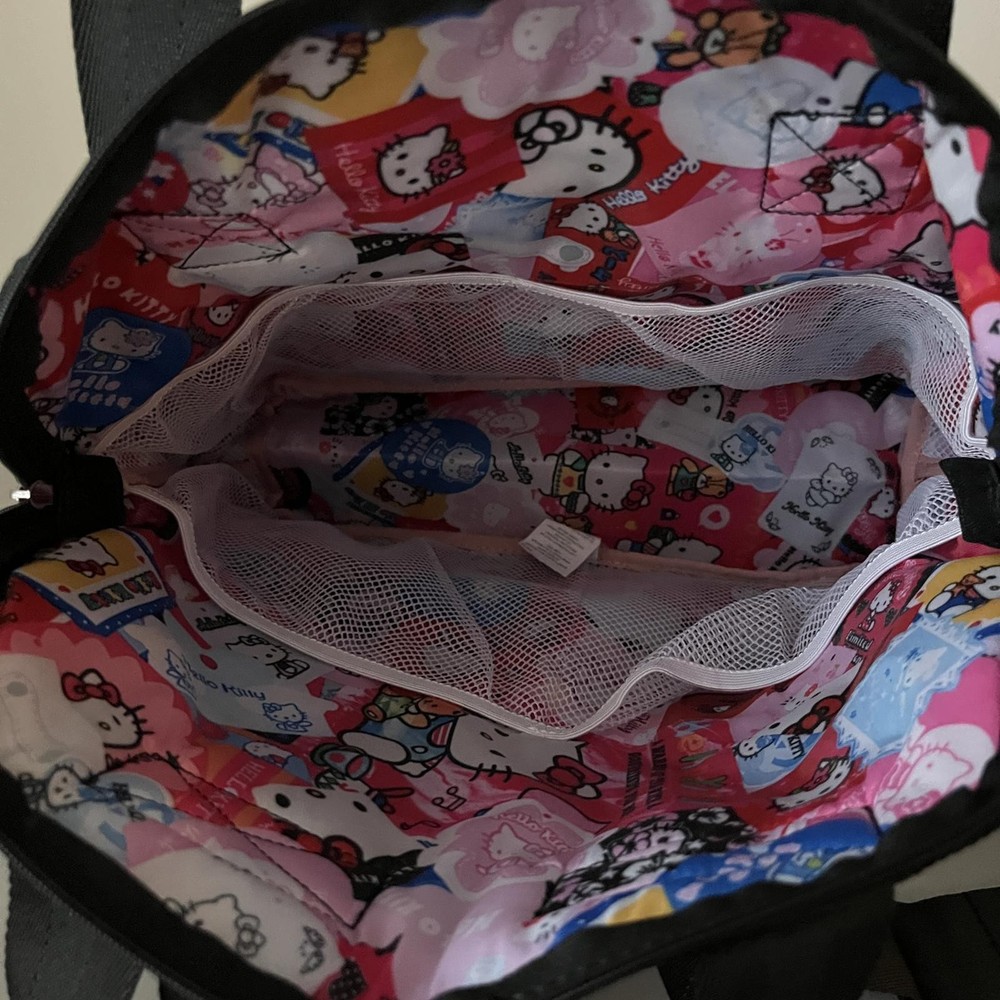 Lesportsac Hello Kitty Double Trouble Backpack NWT