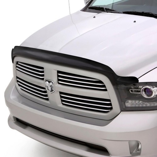 Auto Ventshade Bugflector II Hood Shield; Smoke for Ram 1500 2014
