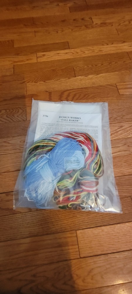 Fall Raker Wall Hanging - Design Works Plastic Canvas Kit