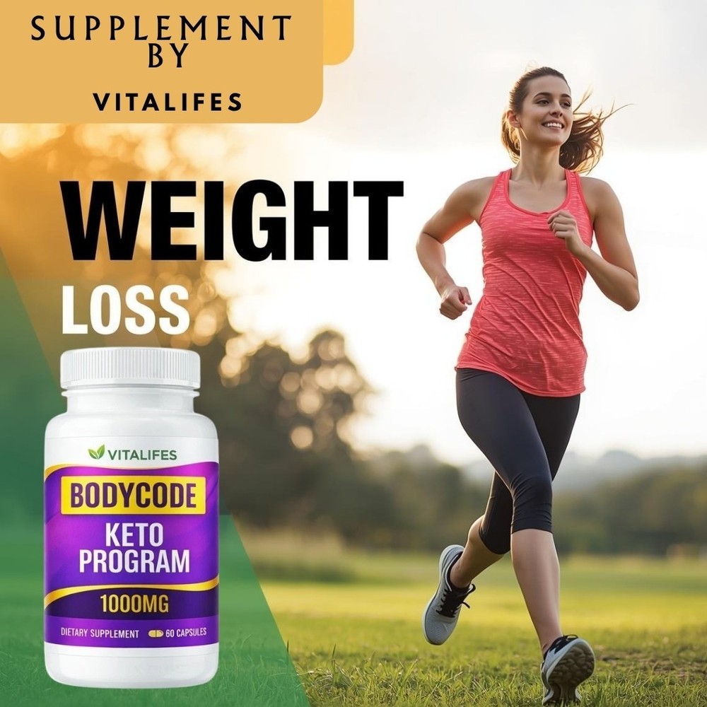 BodyCode Keto Program - Advanced Fat-Burning Formula for Weight Loss 60ct