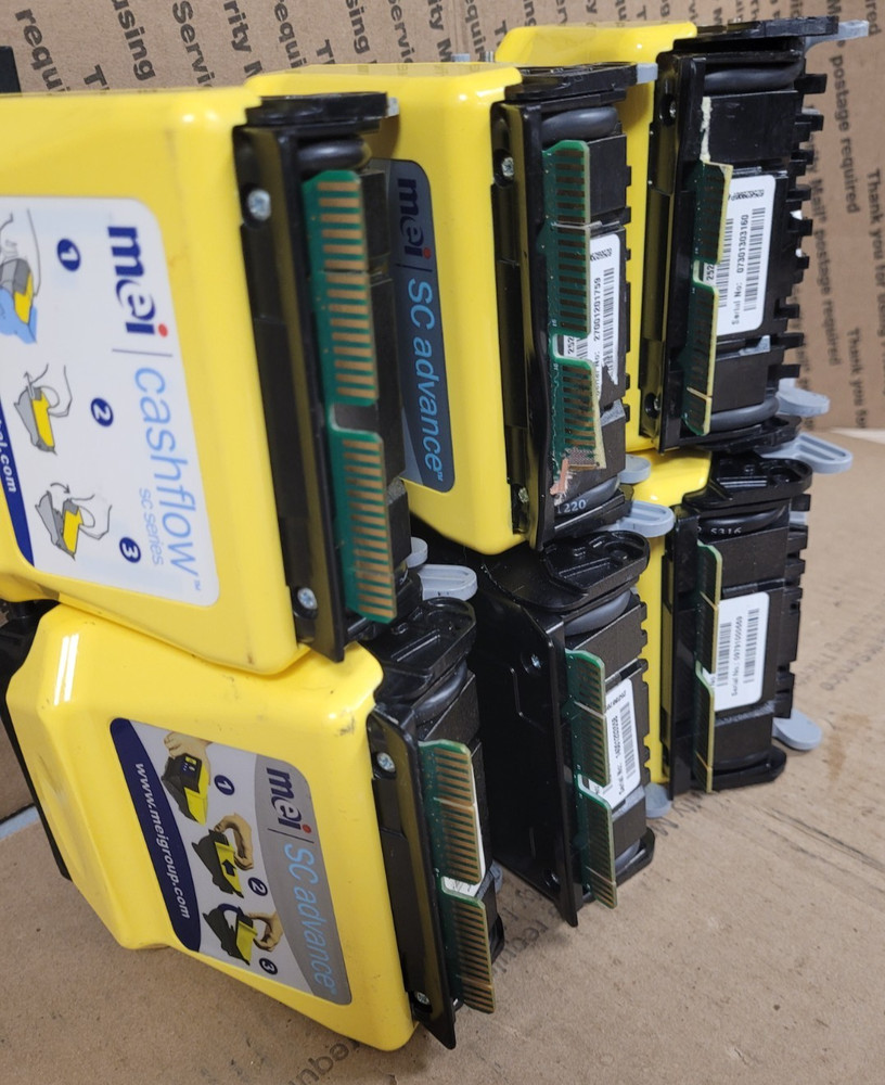 (X6) MEI Cashflow & SC Advance Series Bill Acceptor Validator (BROKEN)