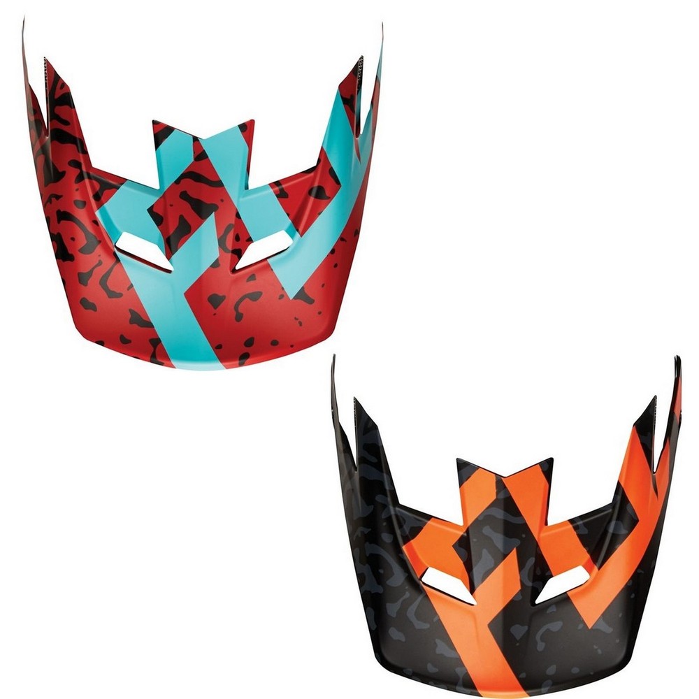Fox Racing RPC Cauz Graphic Helmet Replacement Visor/Peak