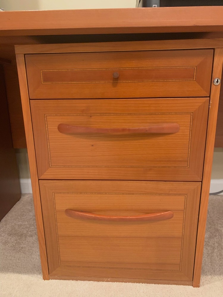 Maurice Villency Custom Corner Desk with Top