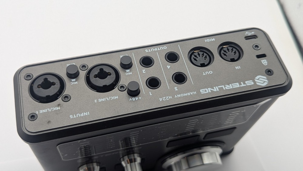 Sterling Harmony H224 USB C Audio Interface UNTESTED (READ DESCRIPTION)