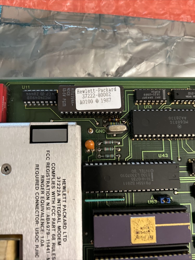 Hp 37222A modem Rare