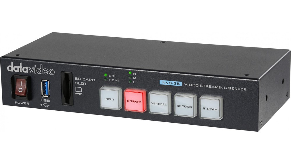 Datavideo NVS-35 Dual Stream H.264 Streaming Encoder and Recorder