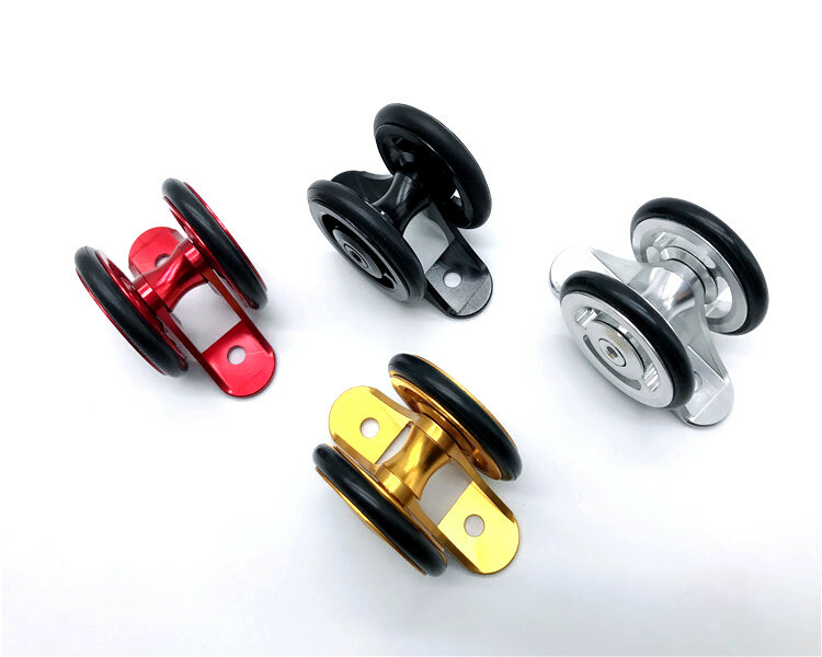 MINI MUDGUARD WHEEL DOUBLE ROLLER for BROMPTON FOLDING BIKE