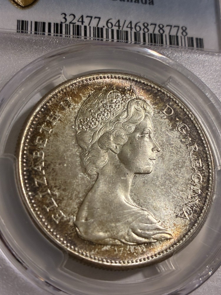 1967 Canada Dollar PCGS MS64