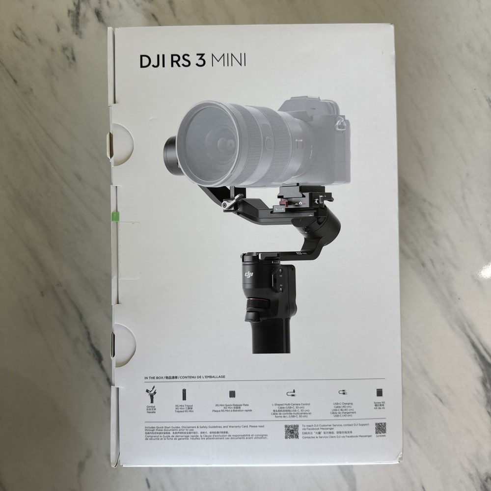 DJI RS 3 Mini, 3Axis Gimbal Stabilizer for Cameras