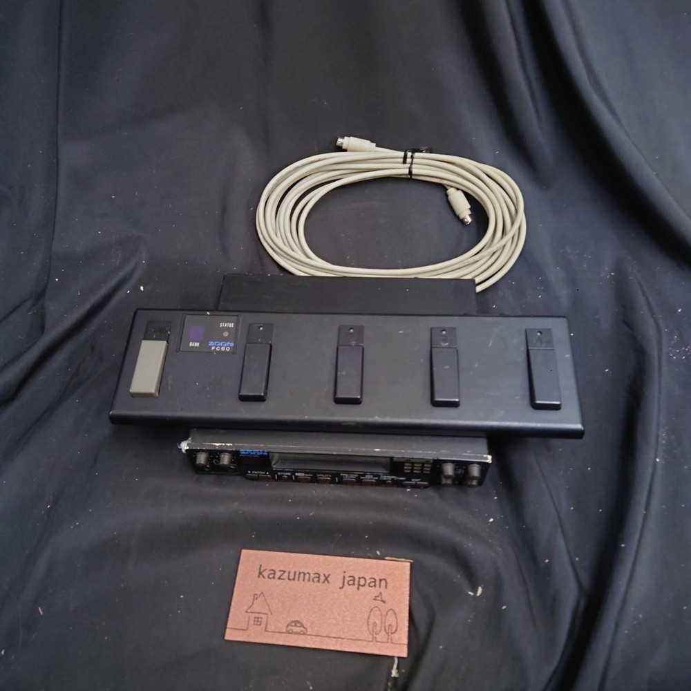 Zoom 9050 Guitar Multi Effects Processor with FC50 Foot Controller Untested