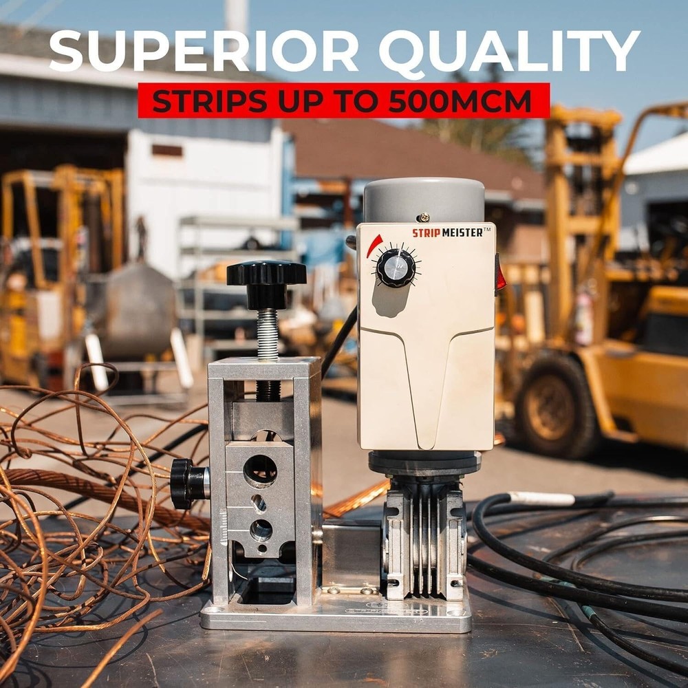 StripMeister E350x Wire Stripper Machine - Wire Stripping Machine For Copper ...