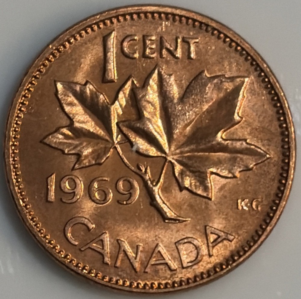 1969 1C Canada Penny