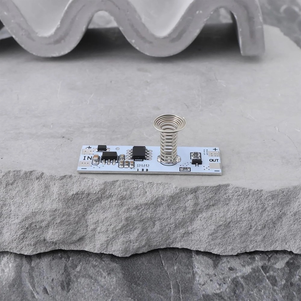 8Pcs Touch LED Dimmer Module DC 5-24V Switch Module for DIY Wardrobe Cabinet Lig