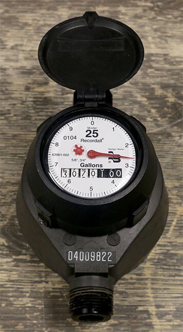 Badger Meter Model 2510 RTR Recordall Transmitter Register Flowmeter