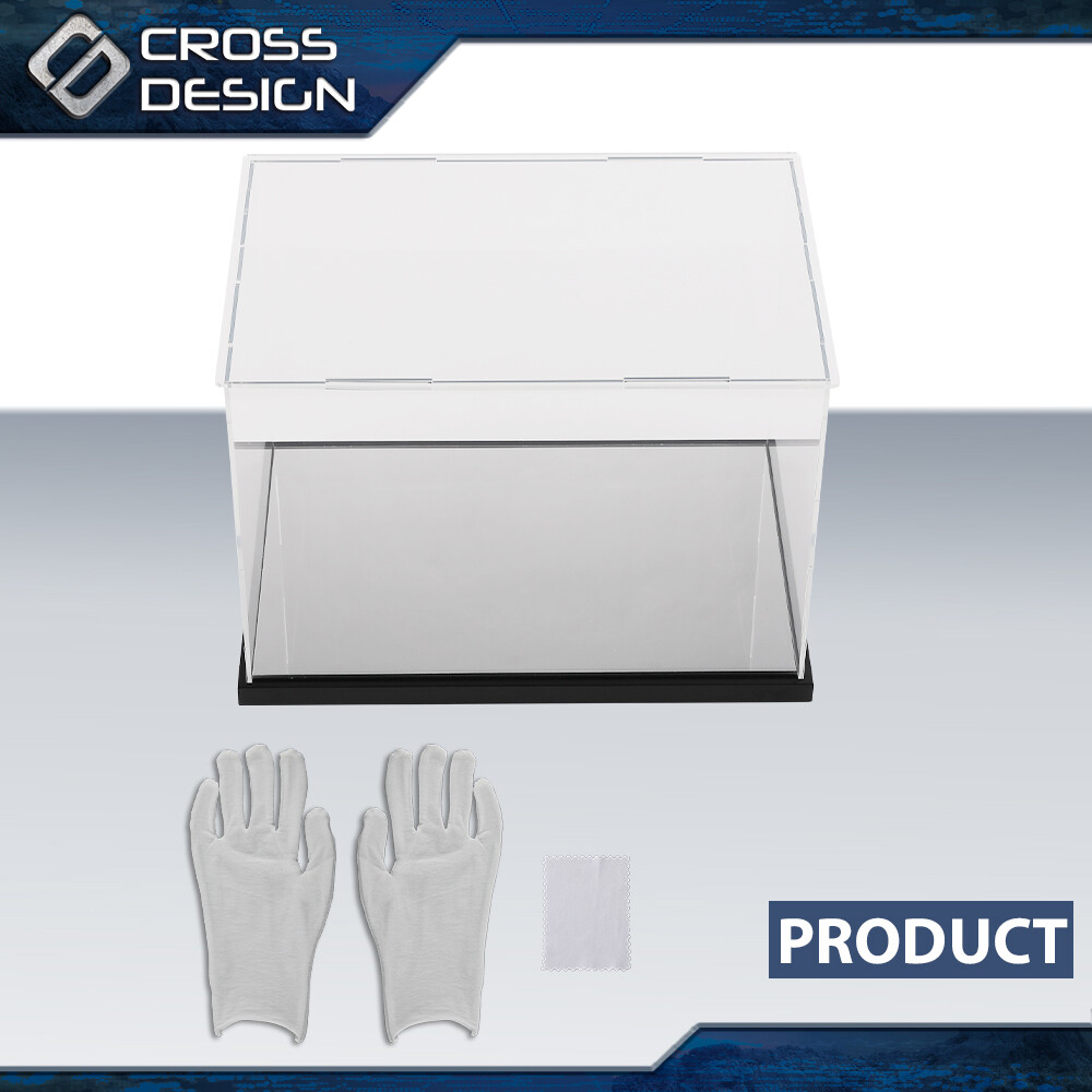 Clear Single Boxing Glove Horizontal Display Case