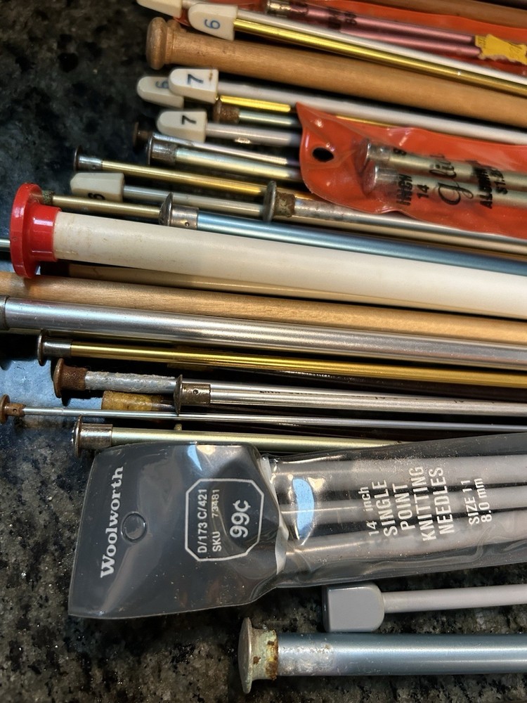 Vintage Knitting Needle Collection