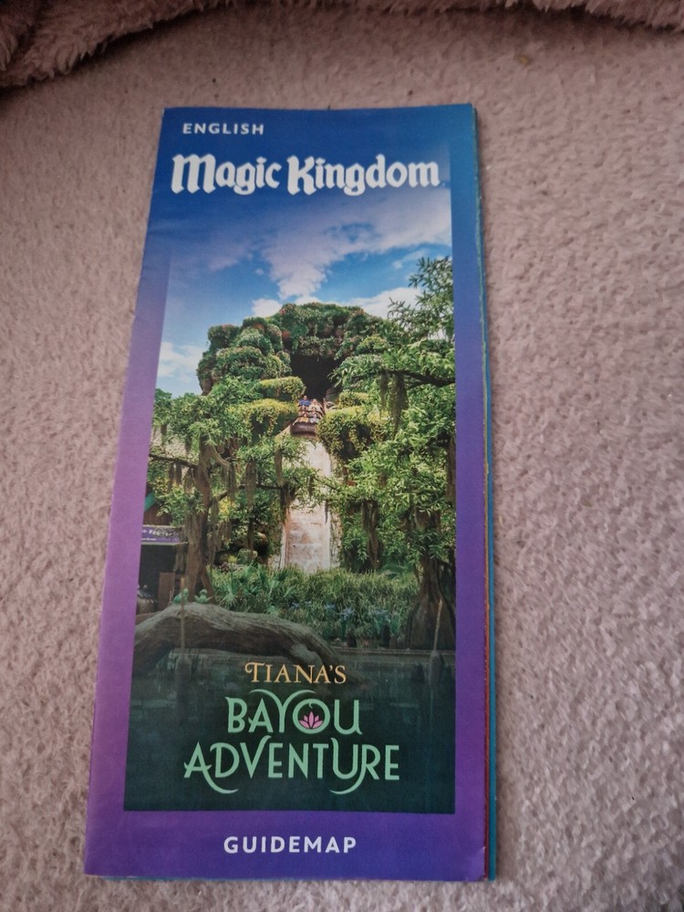 Walt Disney World Florida - Magic Kingdom Map