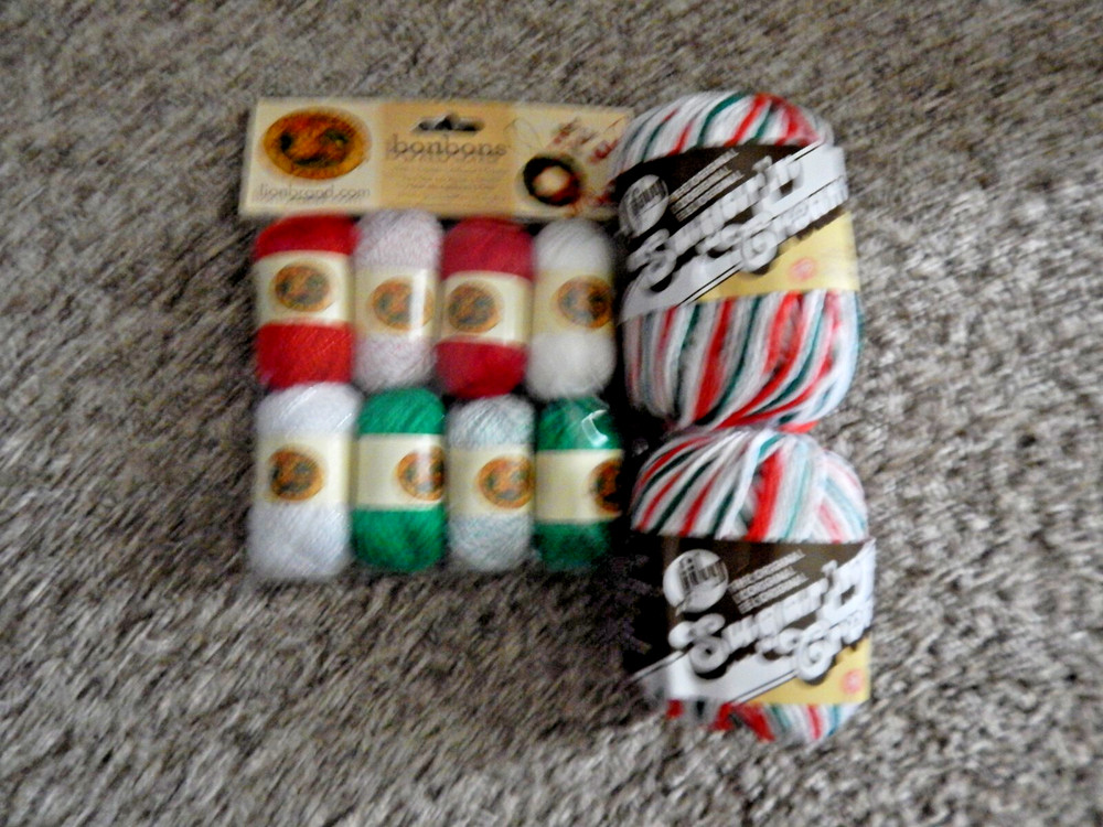 NEW Set of Holidays Yarn Bundle