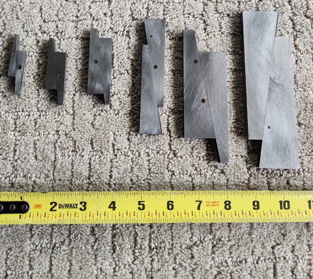 brown and sharpe adjustable parallels