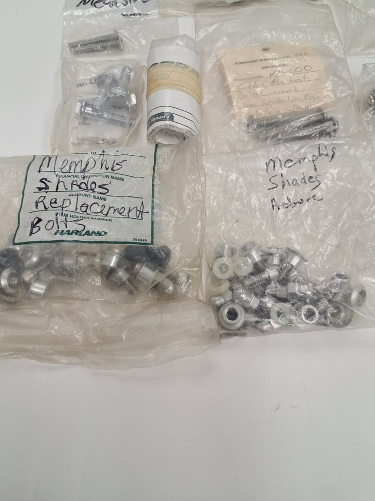 Kawasaki Backrest Hardware Misc Bolts.