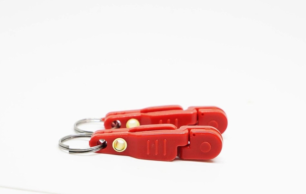 Pro Snap Weights for trolling - Red Clip