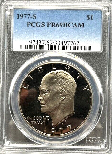 1977-S Eisenhower Dollar PCGS PR 69 DCAM