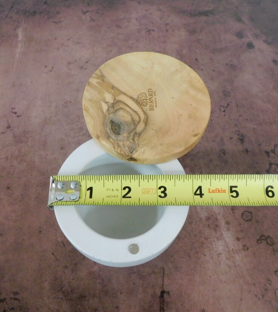 Berard Olivewood Concrete Salt Keeper - New