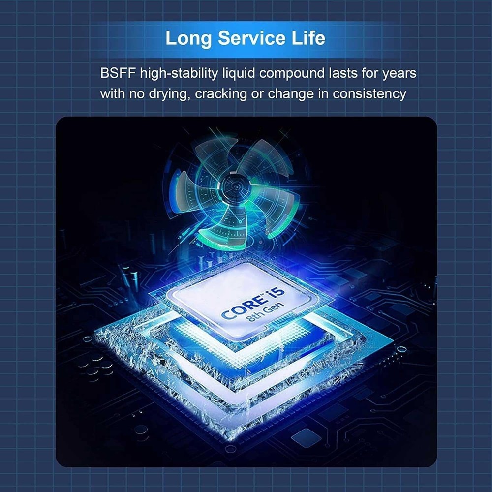 High-Performance Carbon-Based Thermal Paste 1.8g - Perfect for CPUs & GPUs