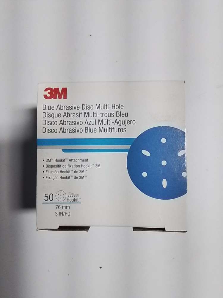 3M 36154 Multi-Hole Hook & Loop 800 Grit 3 in. Sanding Disc (50/Pack)