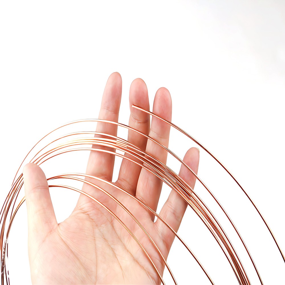 Pure Copper Wire Bare Uncoated Assorted Sizes Ø0.2mm-5mm Round Solid Copper Wire