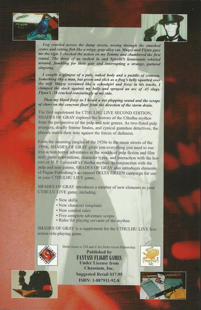 Cthulhu Live Second Edition Value Pack - All 5 Books, Core Rules & Supplements