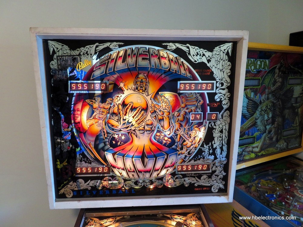 Bally Silverball Mania Pinball Machine