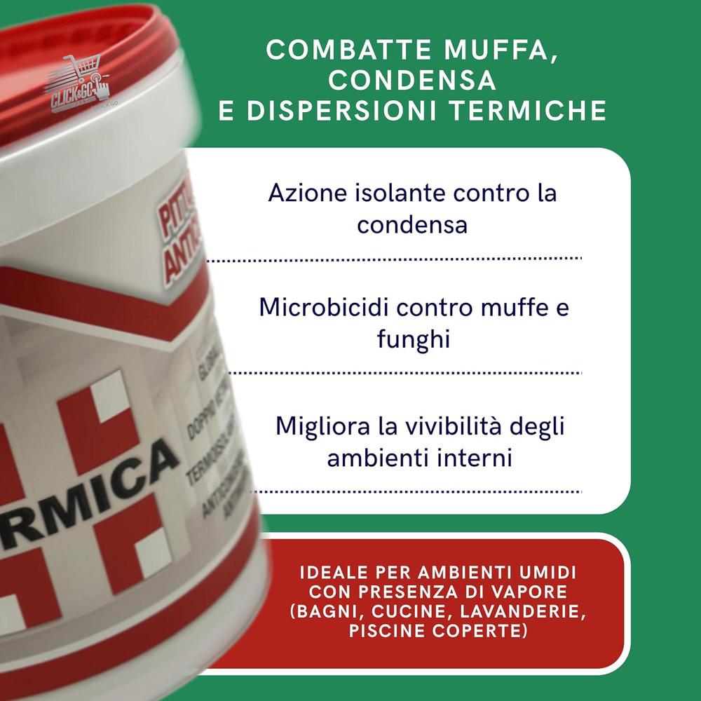 Interior Anti-Mold Insulation Paint - 10 LT - Ide Anti-Condensation Solution