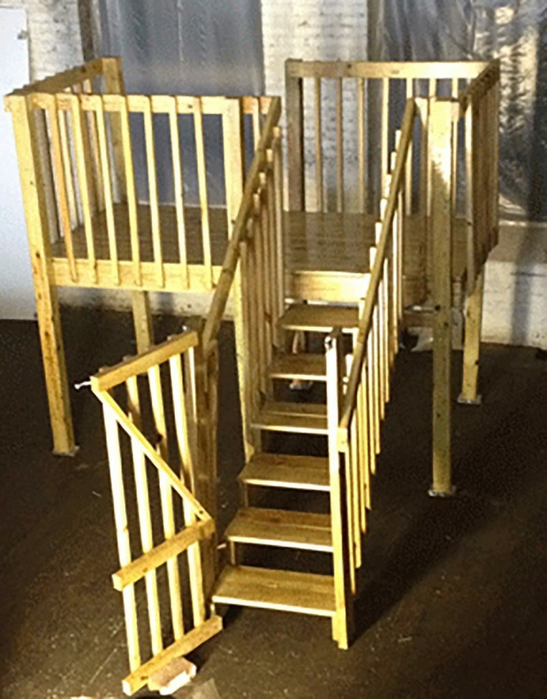 4' X 16' Above Ground Pool Deck Kit