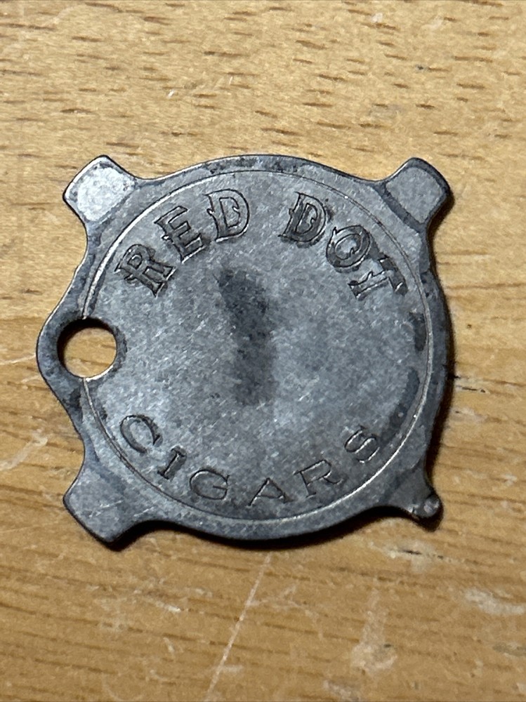 Red Dot Cigar - Pocket Screwdriver - Advertising keychain