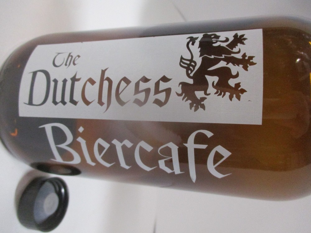 Dutchess County NY "The Dutchess Biercafe" Empty Bottle