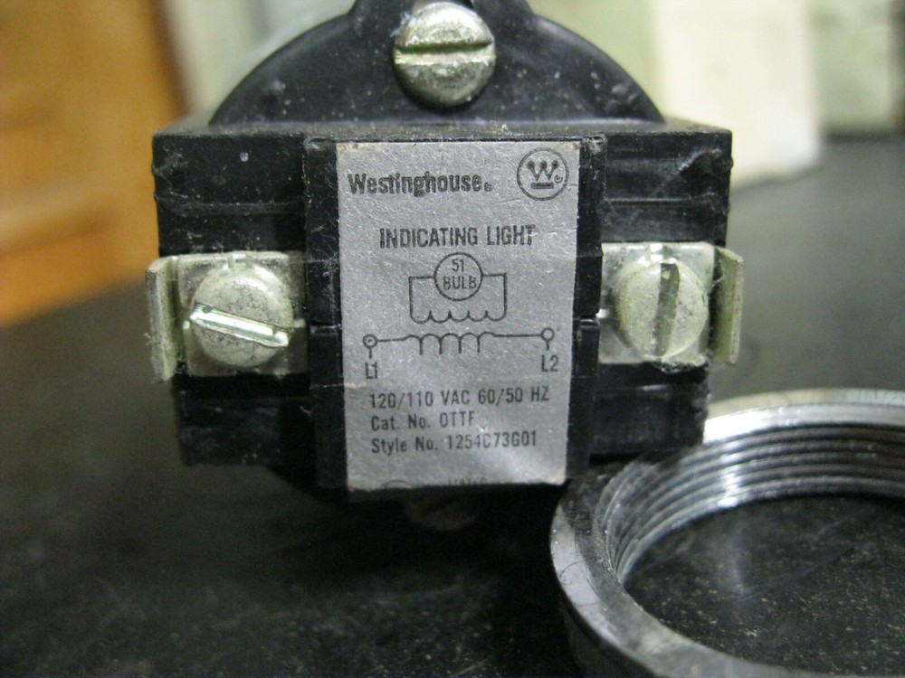 Westinghouse OTTF Indicator Light 120 VAC