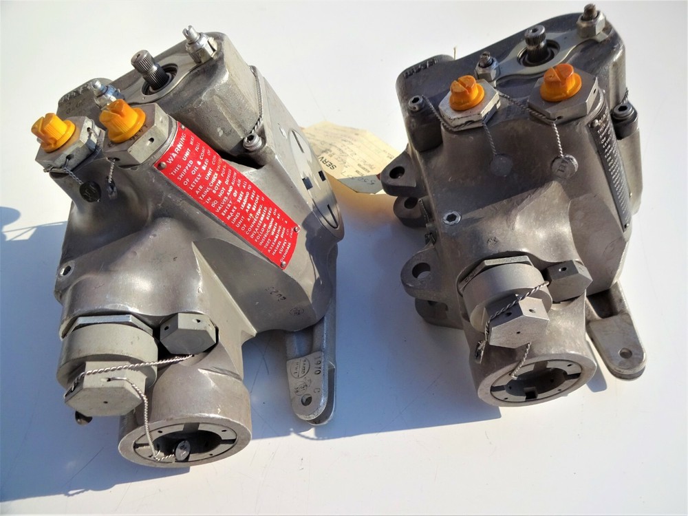 2pcs Vintage Aircraft Haskel Steering Dampers