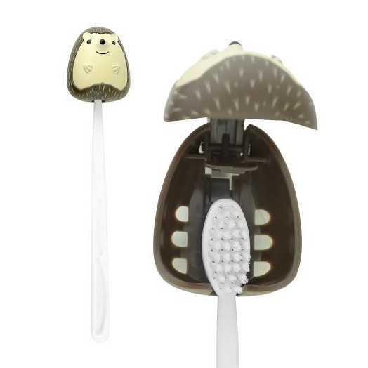 Kikkerland Hedgehog Toothbrush Holder